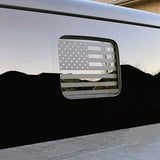 XPLORE OFFROAD - Fits Jeep Gladiator JT 2020+ Hard Top American Flag Middle Window Decal Graphic