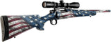 XPLORE OFFROAD American Flag Wrap for Rifles | Precut Vinyl Decal Kit | Universal Fits All Models