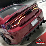 Charger Tail Light Overlay Kit | Precut Vinyl Decals | Fits Dodge Charger 2015-2020 | Gloss Black