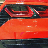 C7 Corvette Tail Light Overlay Kit | Precut Tint Vinyl Blackout | Fits Chevrolet Corvette C7 2014-2019 | Dark Smoke