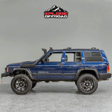 XPLORE OFFROAD - American Flag Window Decals | Precut to Fit Jeep Cherokee XJ 1984-2001 | Matte Black…